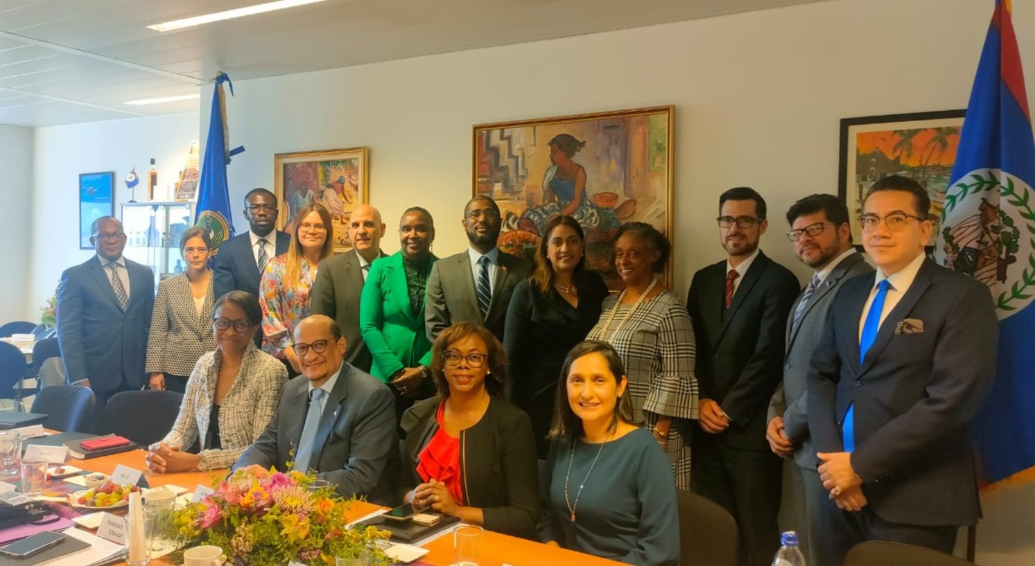 Embassy Welcomes Ambassadors Colleagues Of The Sica And Cariforum